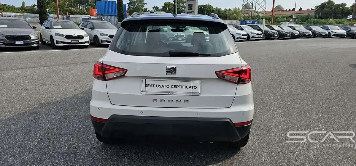 Usata Seat Arona Style 95 CV (69 kW) 2019 Bianco SUV