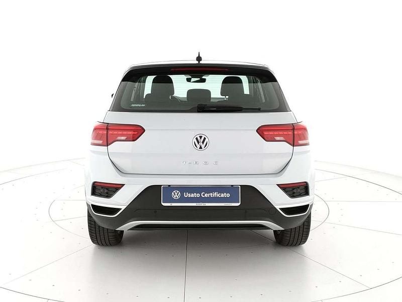 Usata VW T-Roc Style 150 CV (110 kW) 2020 White silver metallizzato nero SUV