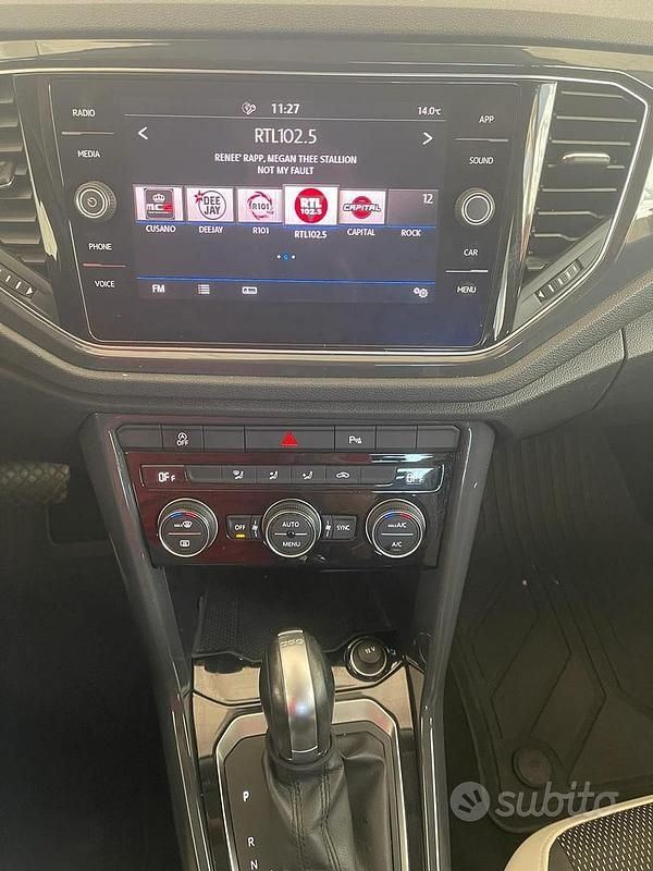 Usata VW T-Roc Advance 150 CV (110 kW) 2019 Nero SUV