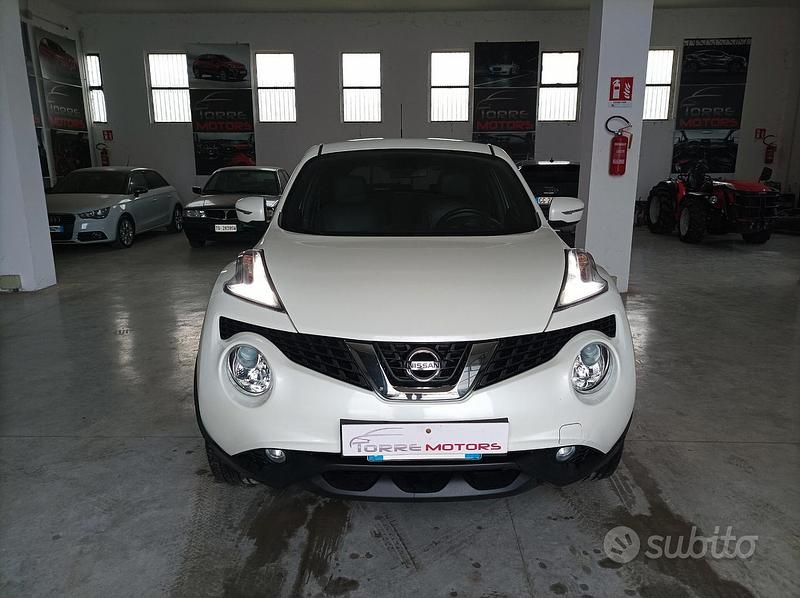 Usata Nissan Juke Tekna 110 CV (80 kW) 2017 Bianco SUV