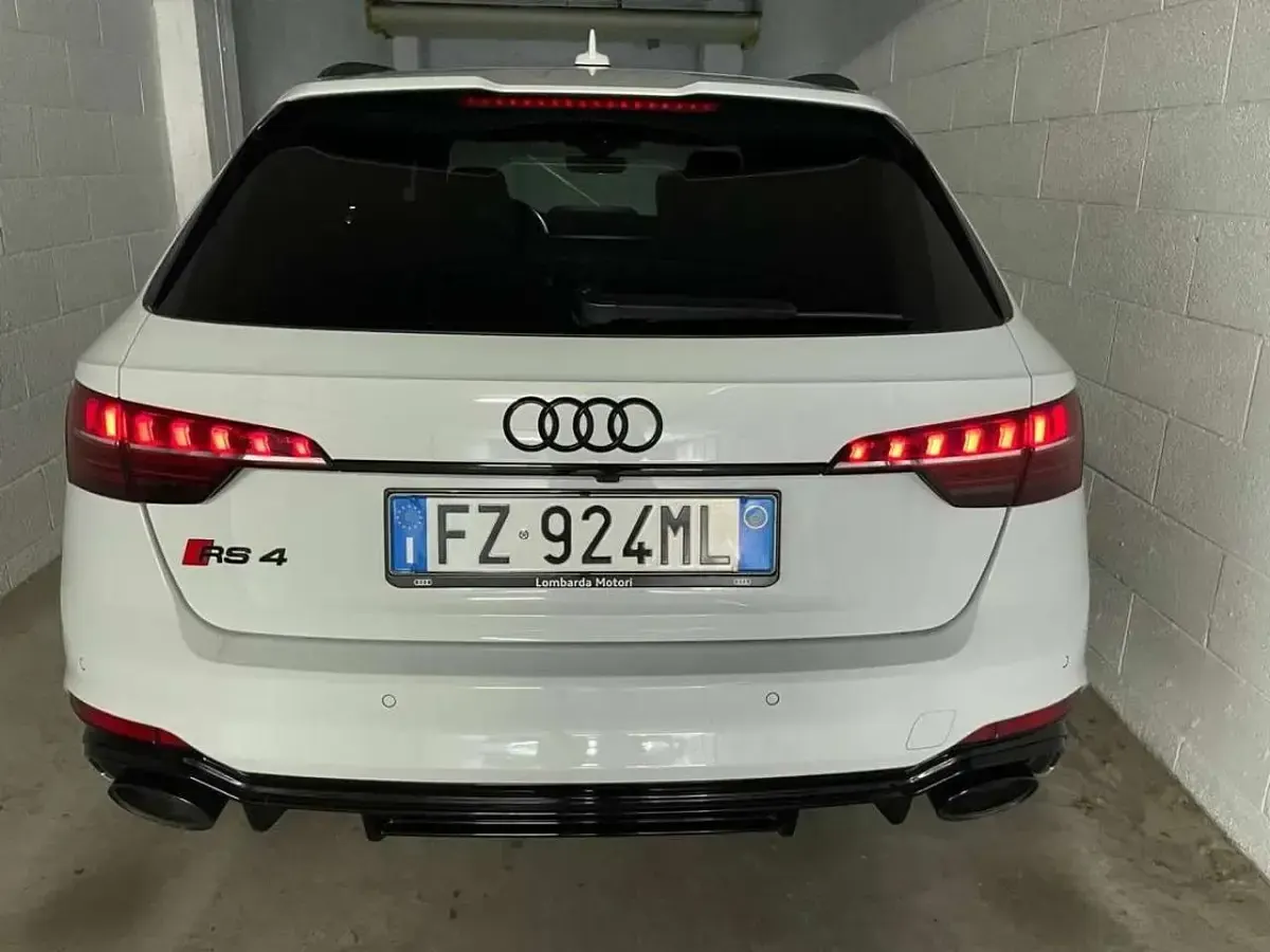 Usata Audi RS4 450 CV (330 kW) 2020 Bianco Station wagon