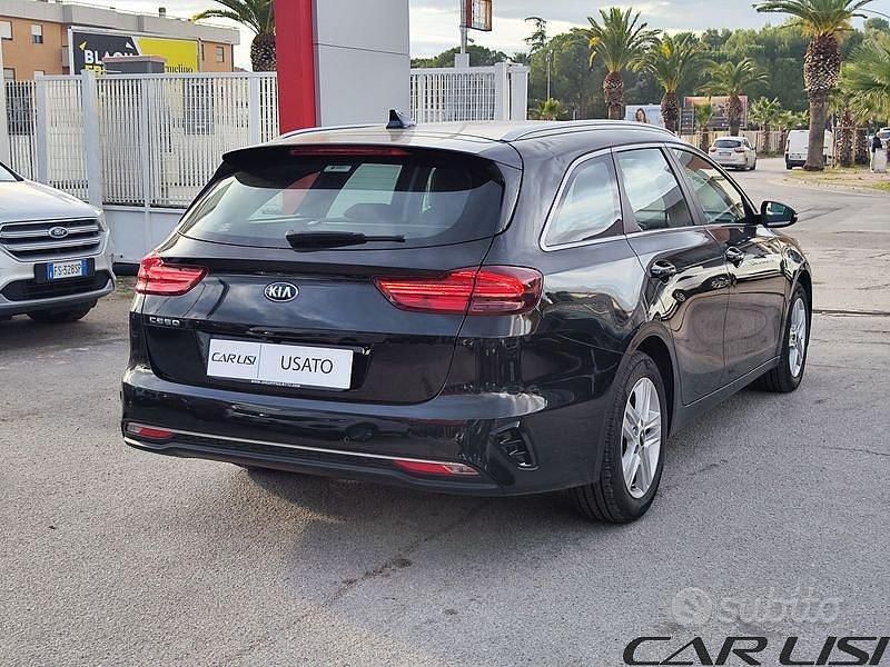Usata Kia Ceed Sportswagon 115 CV (84 kW) 2019 Nero Station wagon