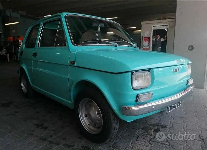 Blu Usata 1970 Fiat 126 Due volumi | 4000 € - Immagine 1/4