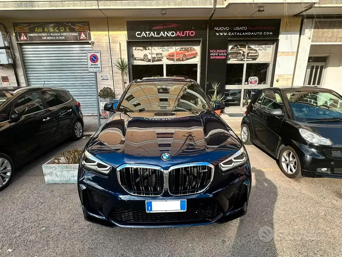 Usata BMW X5 M 600 CV (441 kW) 2022 Bluazzurro SUV