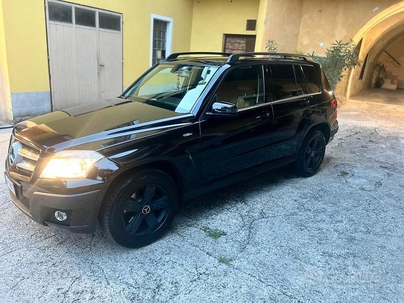 Usata Mercedes GLK220 170 CV (125 kW) 2009 Nero SUV