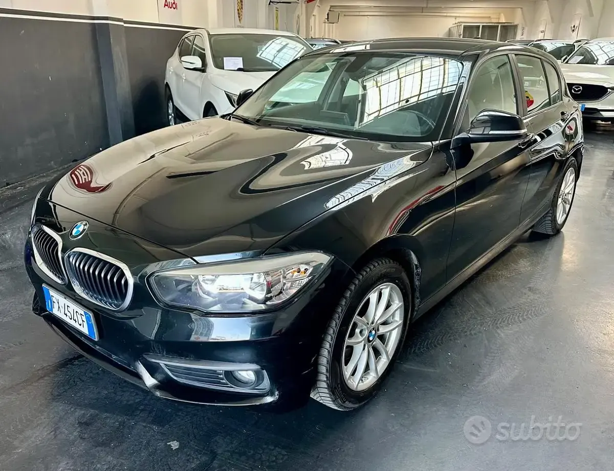 Usata BMW 118 Advantage 150 CV (110 kW) 2019 Nero Utilitaria