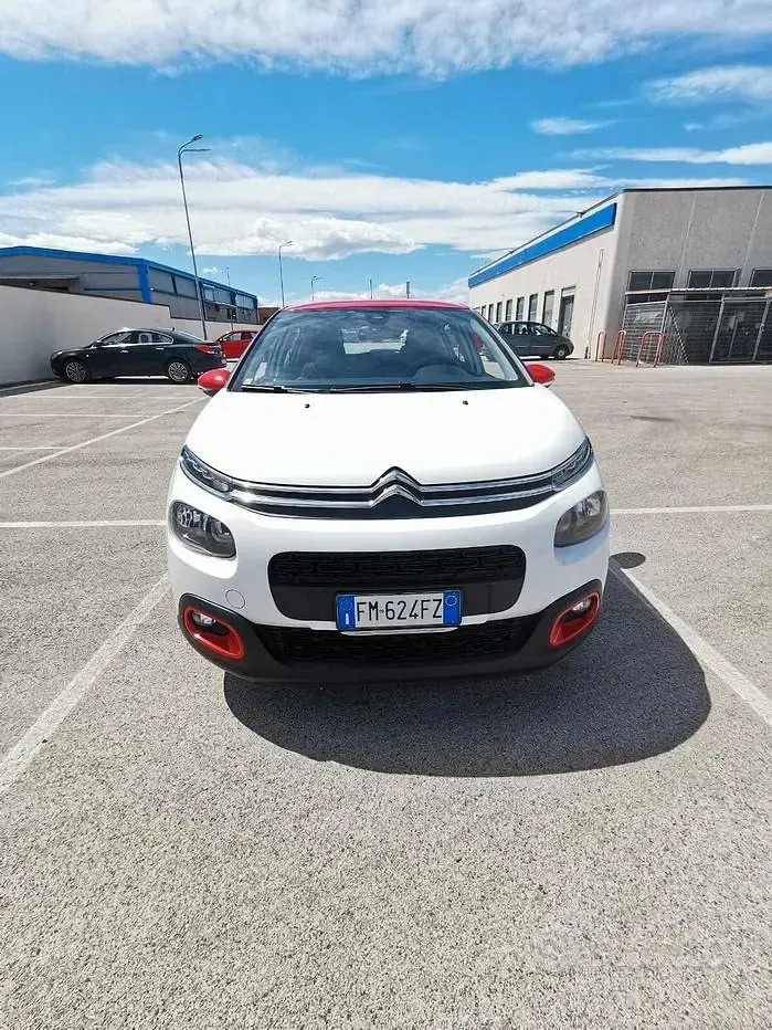 Usata Citroën C3 Feel 75 CV (55 kW) 2017 Bianco Berlina