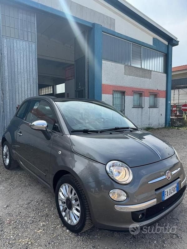 Usata Fiat 500C Lounge 95 CV (69 kW) 2015 Grigio Cabrio