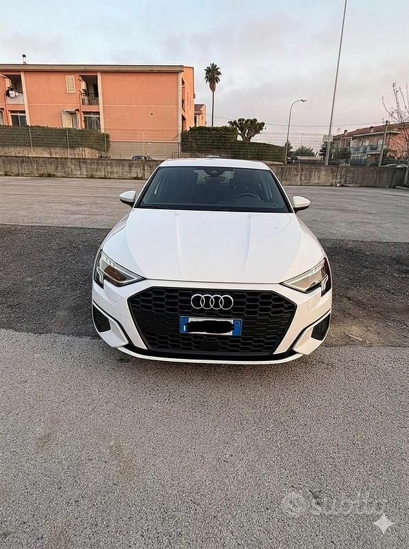 Usata Audi A3 116 CV (85 kW) 2020 Bianco Berlina