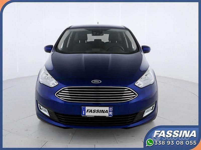Usata Ford C-MAX Titanium 120 CV (88 kW) 2019 Blu Monovolume