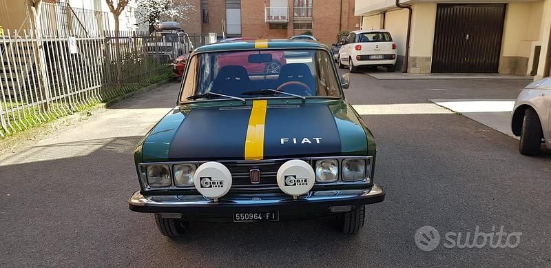 Usata Fiat 125 101 CV (74 kW) 1970 Verde Berlina