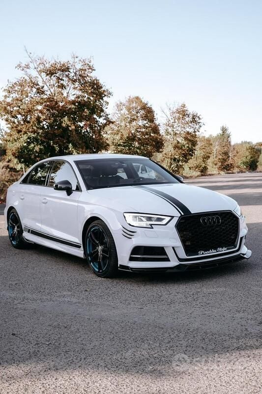 Bianco Usata 2018 Audi S3 Ambiente Tre volumi | 26.000 € (Super prezzo) - Immagine 1/4