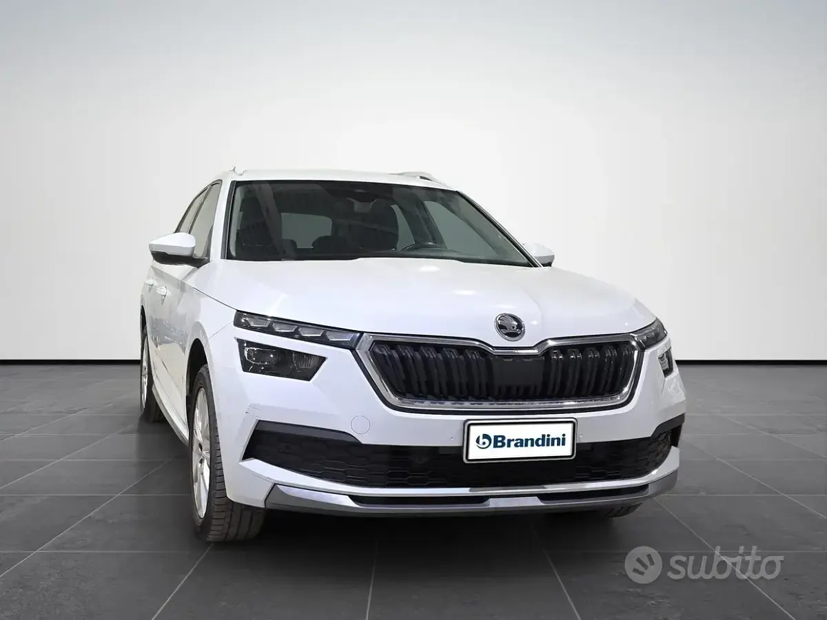 Usata Skoda Kamiq Style 110 CV (80 kW) 2022 Bianco SUV