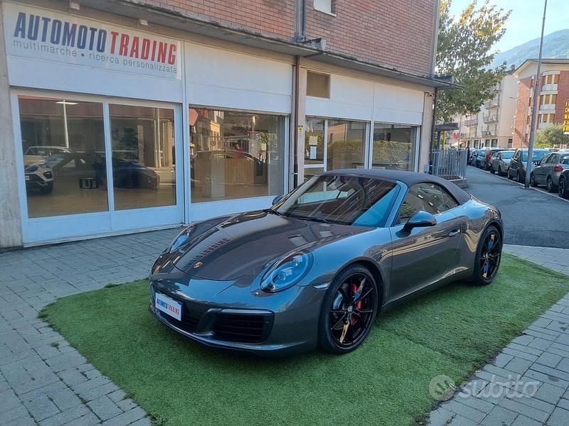 Usata Porsche 911 Carrera S Cabriolet 420 CV (308 kW) 2016 Grigio Cabrio