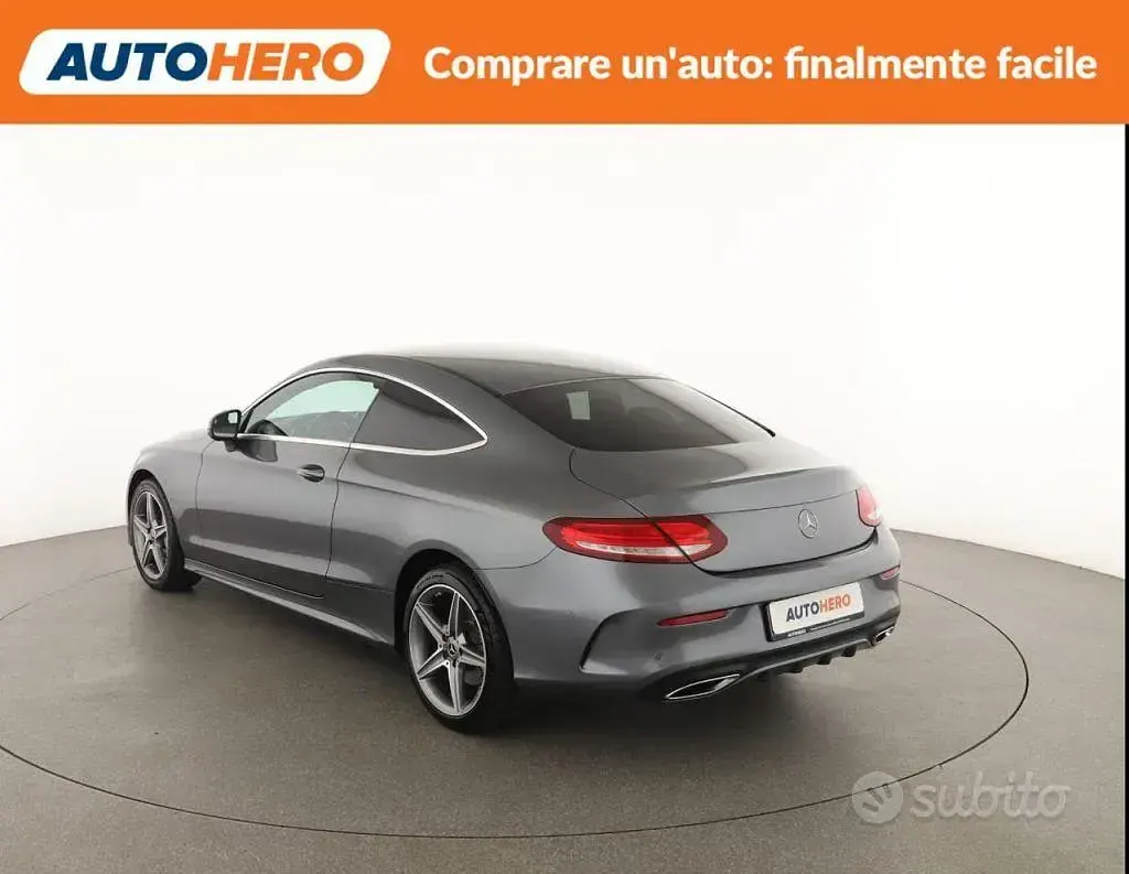 Usata Mercedes C220 Premium 170 CV (125 kW) 2017 Grigio Coupé