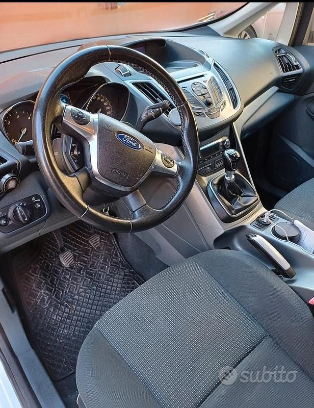 Usata Ford C-MAX 105 CV (77 kW) 2013 Bianco Monovolume