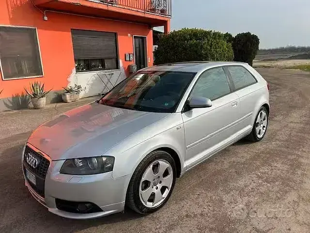 Usata Audi A3 S-Line 150 CV (110 kW) 2008 Grigio Utilitaria