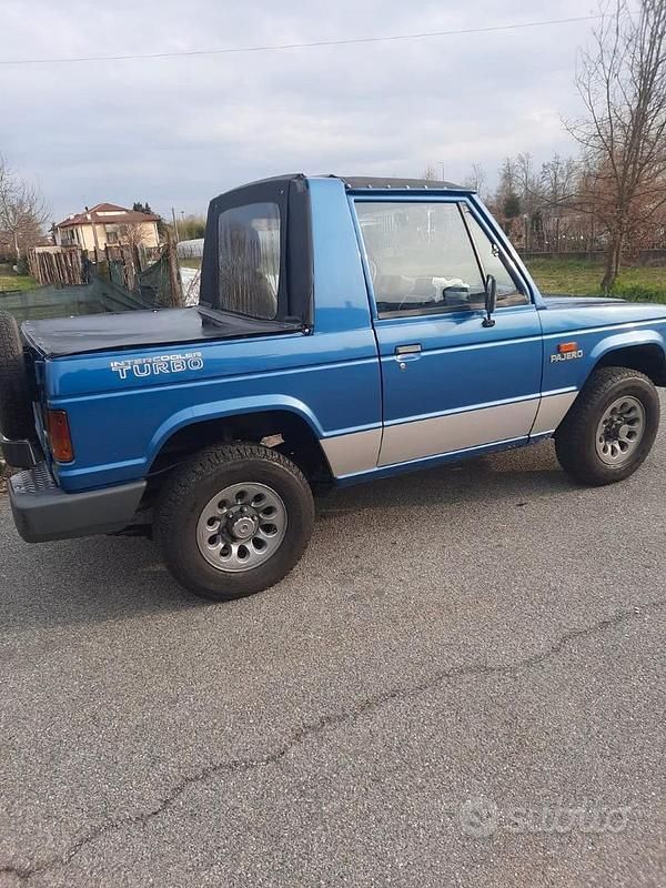 Usata Mitsubishi Pajero 95 CV (69 kW) 1990 Blu SUV