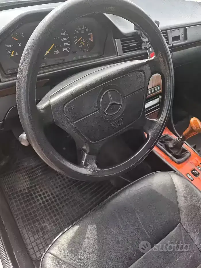 Usata Mercedes 200 1993 Nero Coupé