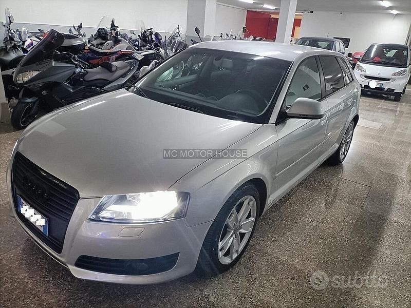 Usata Audi A3 140 CV (102 kW) 2009 Grigio Berlina