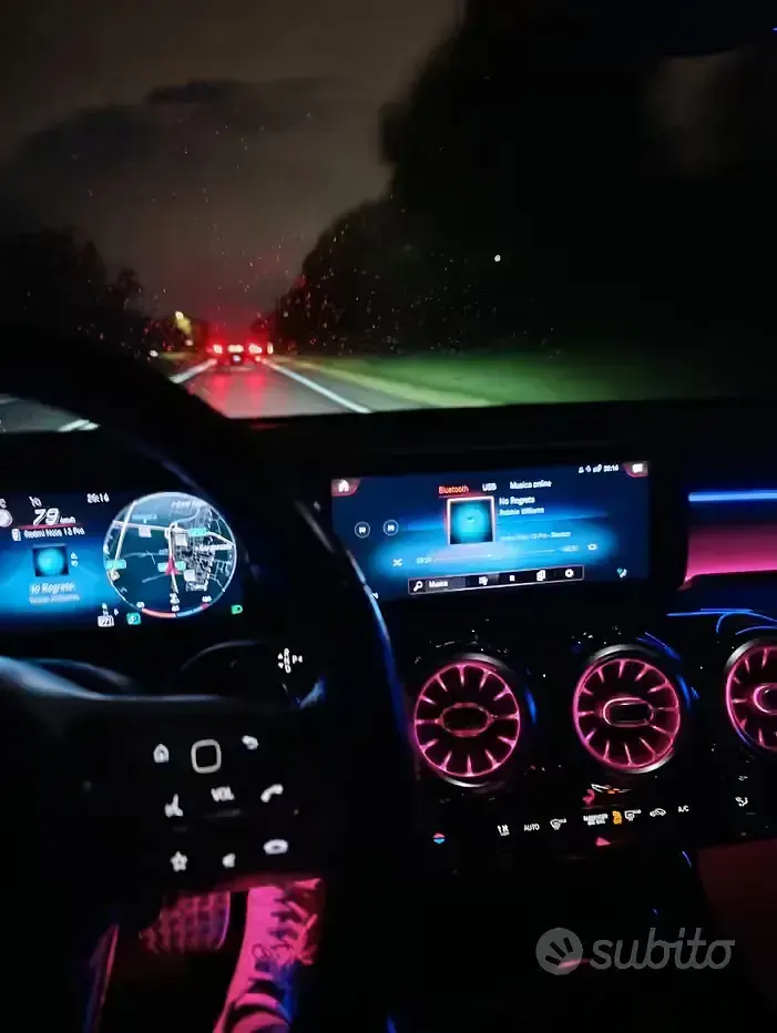 Usata Mercedes A150 2020 Nero Berlina