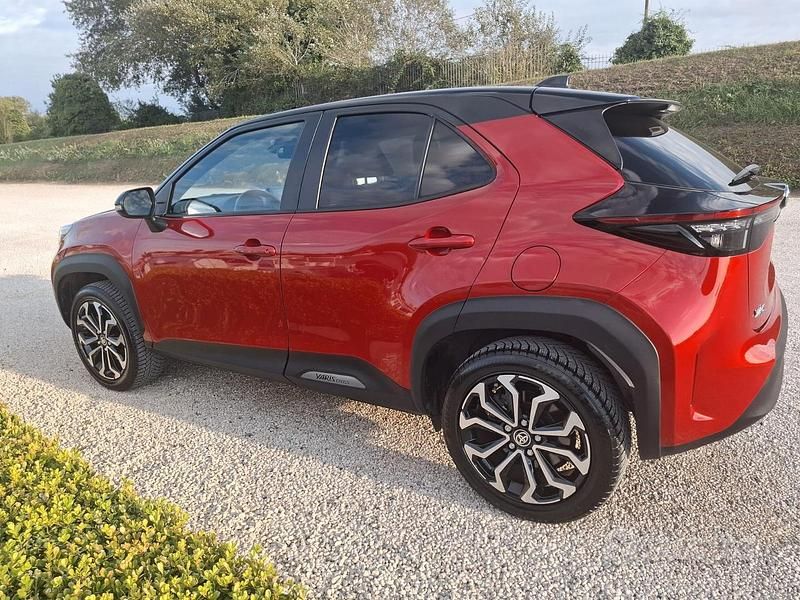 Usata Toyota Yaris Trend 2022 Rosso Berlina