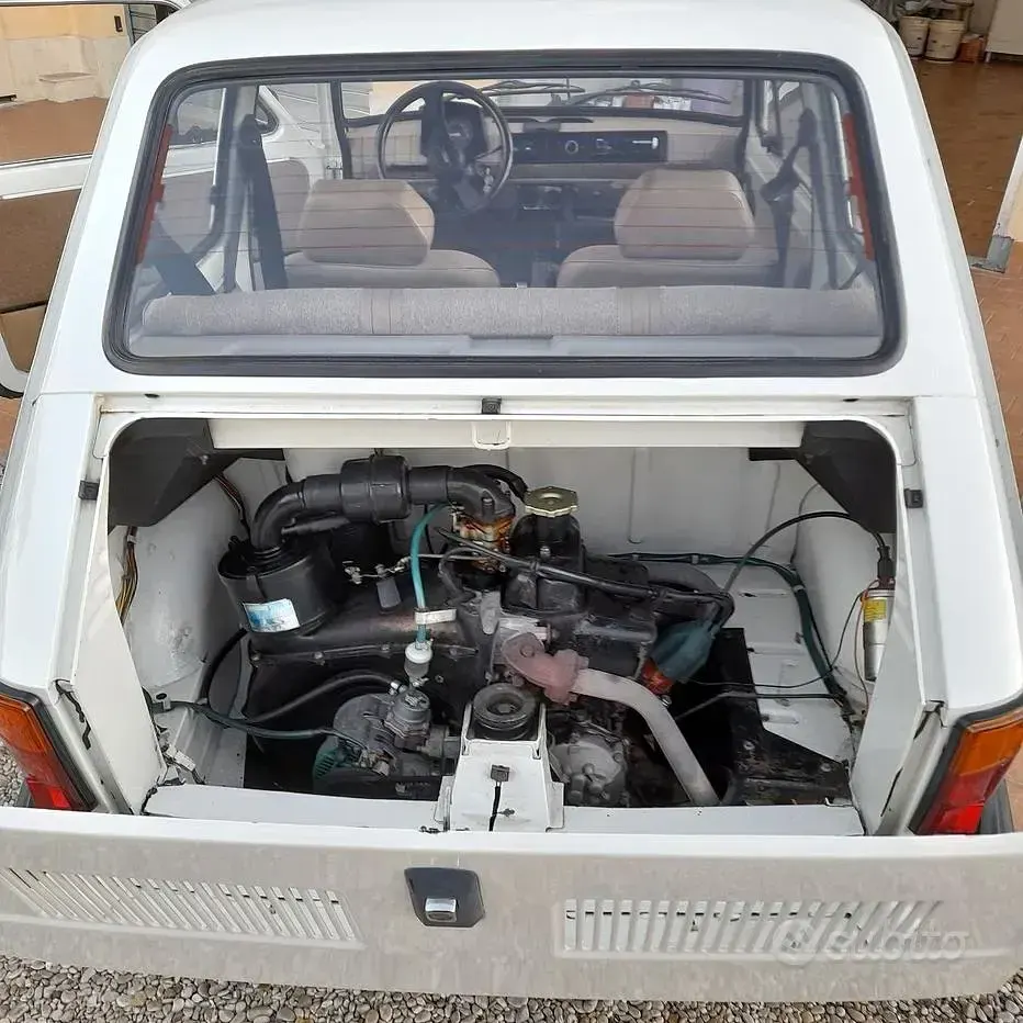 Usata Fiat 126 24 CV (17 kW) 1983 Bianco Utilitaria
