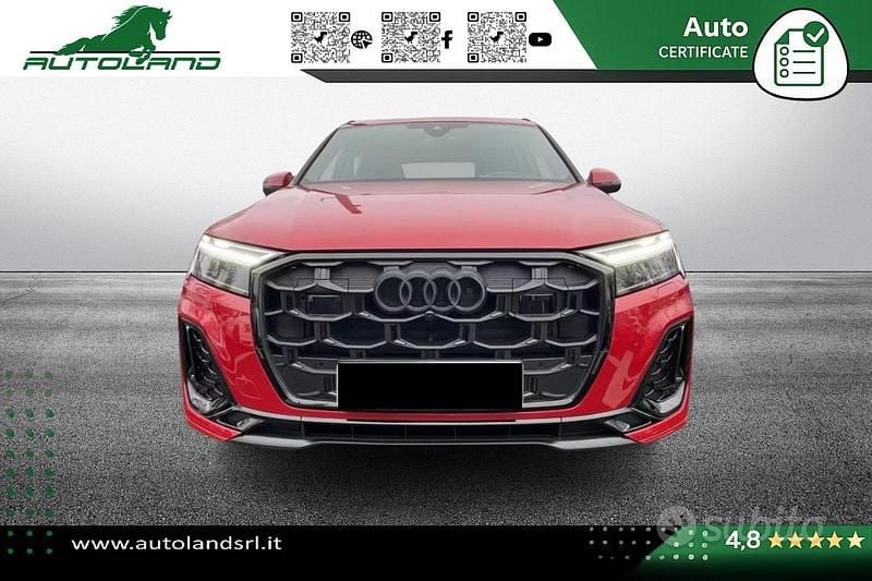 Usata Audi Q7 S-Line 231 CV (169 kW) 2025 Rosso SUV