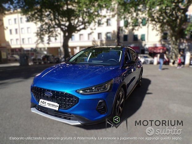Usata Ford Focus Active X 116 CV (85 kW) 2024 Azzurro Berlina