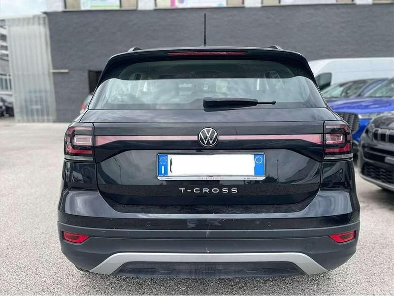 Usata VW T-Cross Style 110 CV (80 kW) 2022 Nero SUV