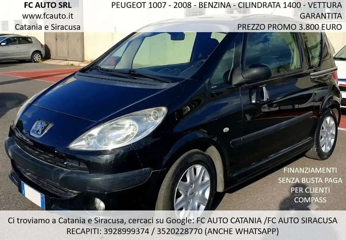 Usata Peugeot 1007 73 CV (53 kW) 2008 Monovolume