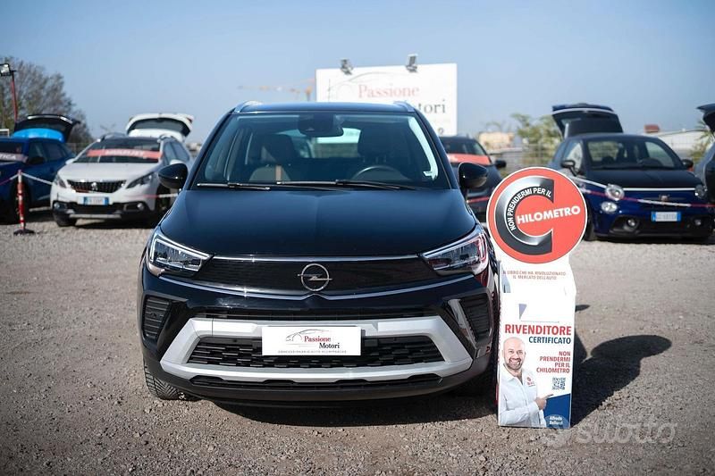 Usata Opel Crossland X Elegance 120 CV (88 kW) 2021 Nero SUV