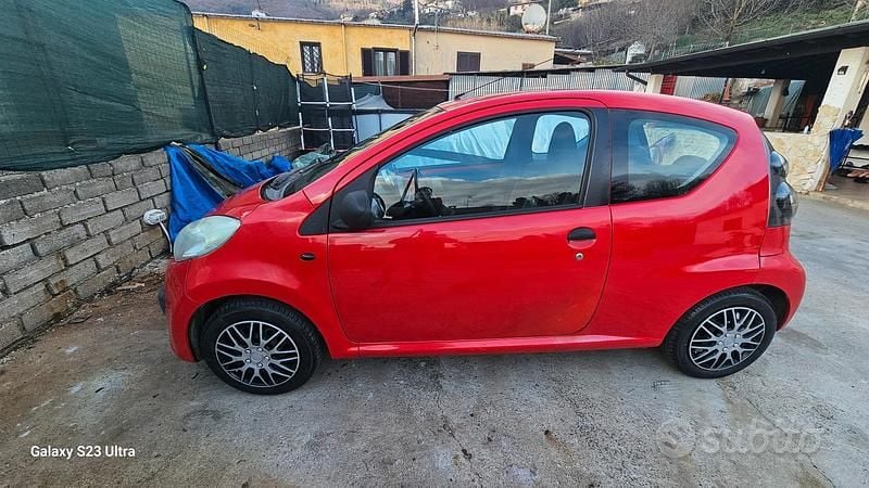 Usata Citroën C1 2009 Rosso Utilitaria