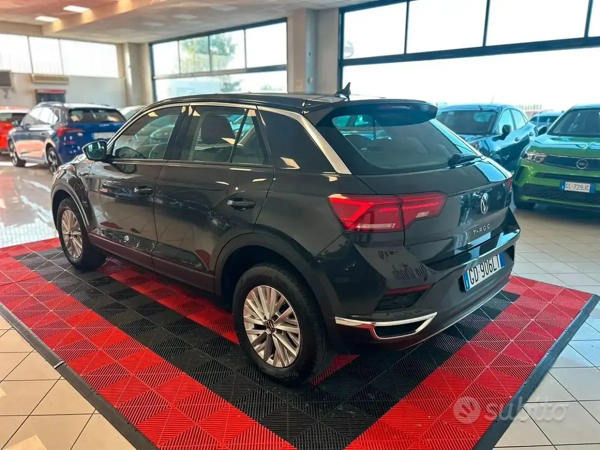 Usata VW T-Roc Style 110 CV (80 kW) 2021 Grigio SUV