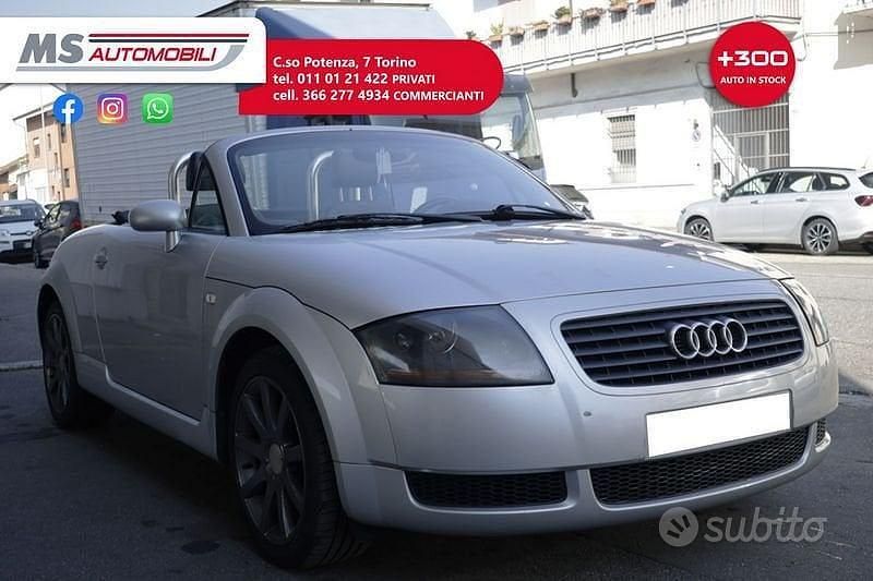 Argento Usata 2000 Audi TT Roadster Cabrio | 7500 € (Buon prezzo) - Immagine 1/4