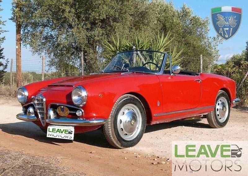Usata Alfa Romeo Giulia Spider 91 CV (66 kW) 1962 Rosso Cabrio