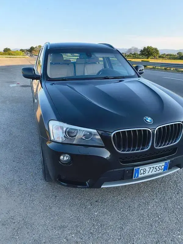 Usata BMW X3 184 CV (135 kW) 2011 Nero SUV