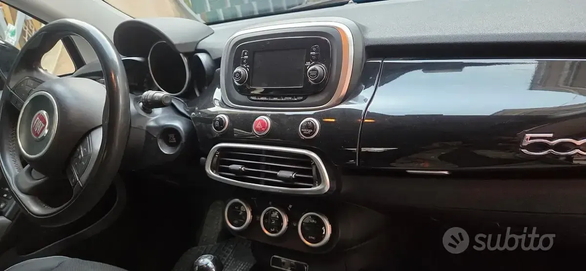 Usata Fiat 500X 95 CV (69 kW) 2016 Nero SUV