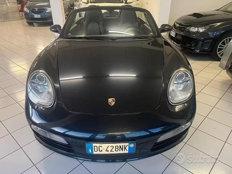 Usata Porsche Boxster 245 CV (180 kW) 2007 Blu Cabrio
