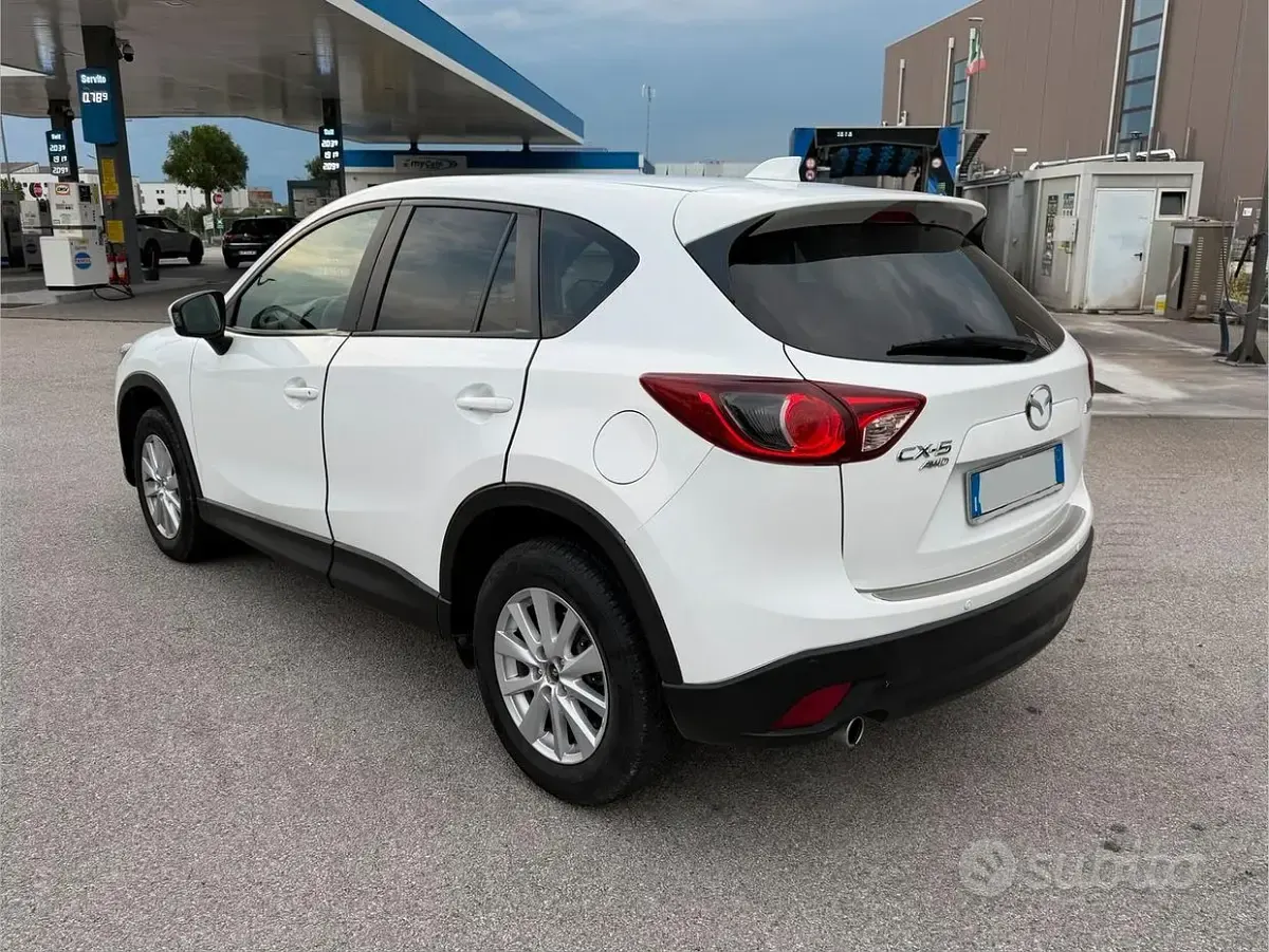 Usata Mazda CX-5 150 CV (110 kW) 2014 Bianco SUV
