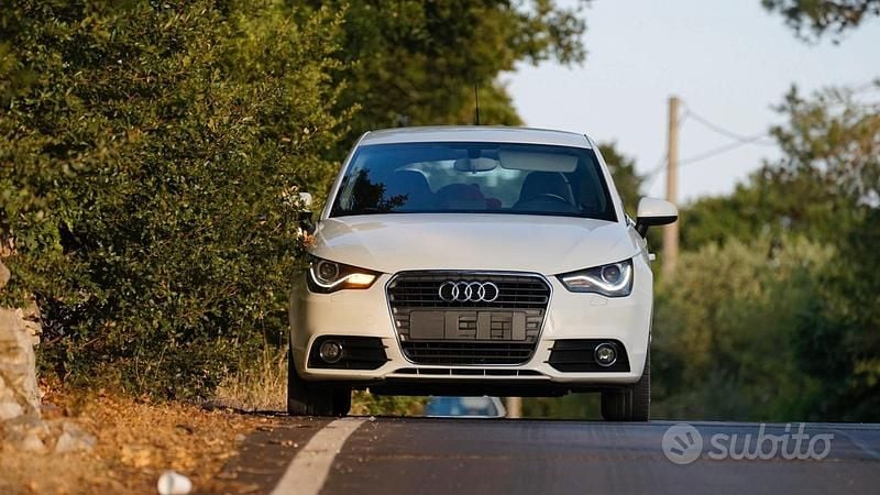 Usata Audi A1 122 CV (89 kW) 2010 Bianco Coupé