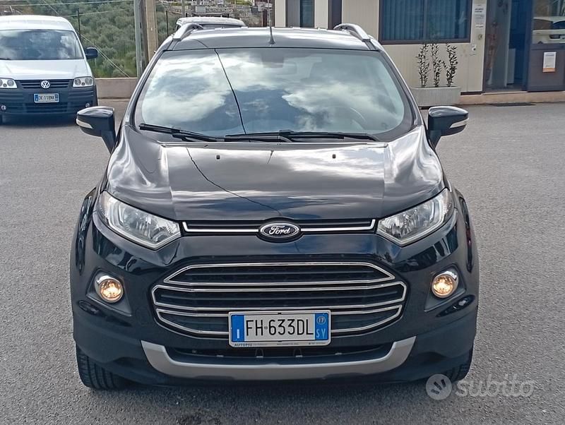 Usata Ford Ecosport Titanium S 125 CV (91 kW) 2017 Nero SUV