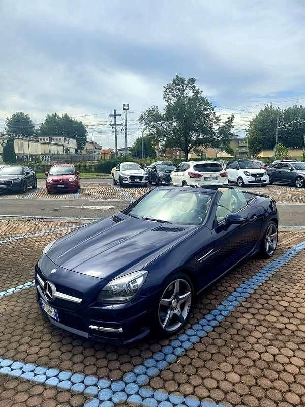 Blu/azzurro Usata 2012 Mercedes SLK250 Premium Cabrio | 20.900 € (Buon prezzo) - Immagine 1/4