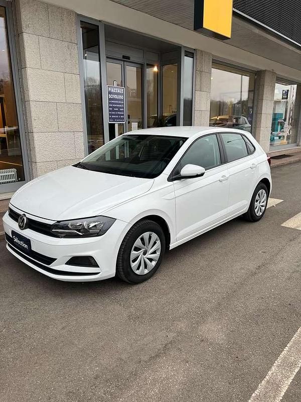 Usata VW Polo Trendline 80 CV (58 kW) 2018 Bianco Utilitaria
