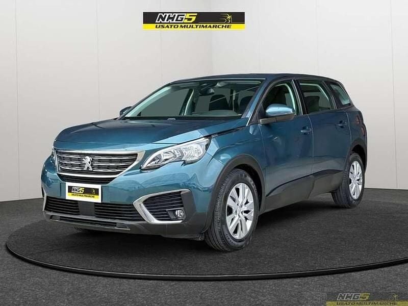 Usata Peugeot 5008 Allure 131 CV (96 kW) 2019 Verde SUV