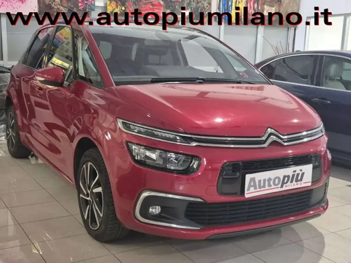 Usata Citroën C4 Picasso Feel 131 CV (96 kW) 2018 Rosso Monovolume