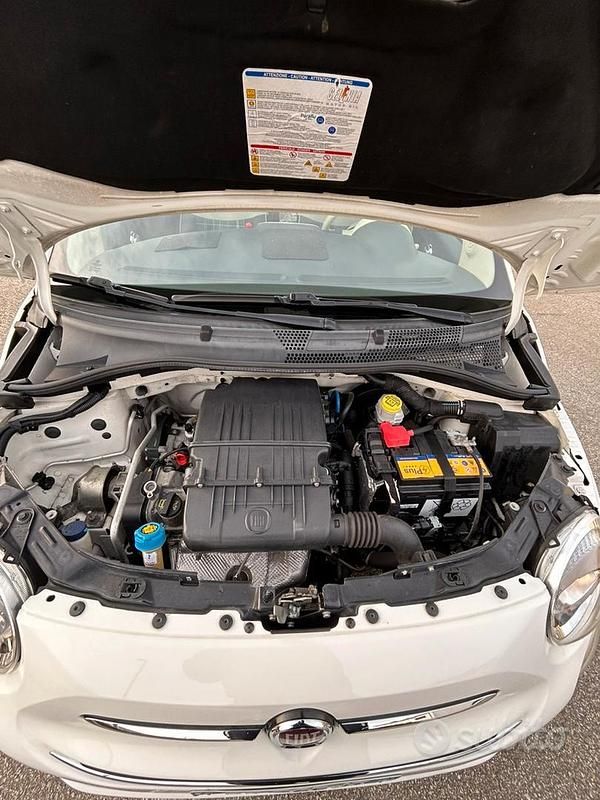 Usata Fiat 500C Lounge 69 CV (50 kW) 2016 Bianco Cabrio