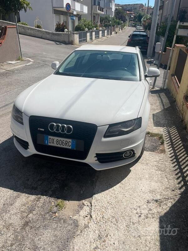 Usata Audi A4 122 CV (89 kW) 2009 Bianco Station wagon