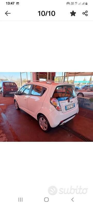 Usata Chevrolet Spark LT 81 CV (59 kW) 2011 Utilitaria