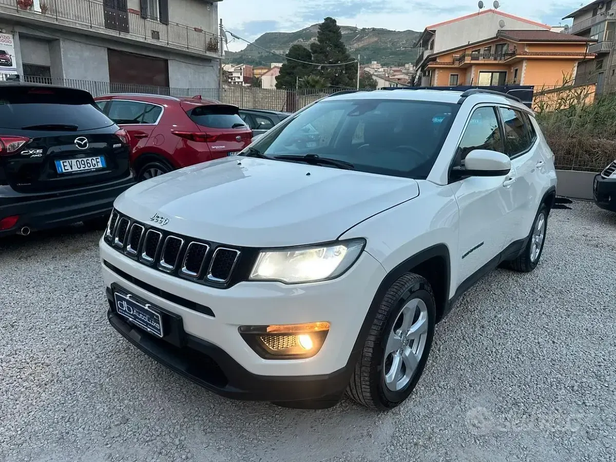 Usata Jeep Compass Longitude 120 CV (88 kW) 2019 Bianco SUV